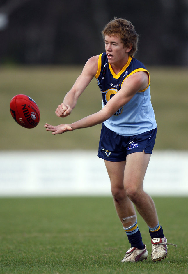 AFL 2010 Media - NAB U18s NSW/ACT v NT Jacob Townsend of The NSW/ACT Rams during the NAB AFL U18 Championship match between NSW/ACT and the Northern Territory at Blacktown Olympic Park, Sydney.